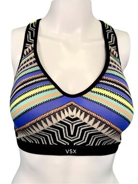 Victoria's Secret Sport VSX Racerback Sports bra 32DD Padded Underwire